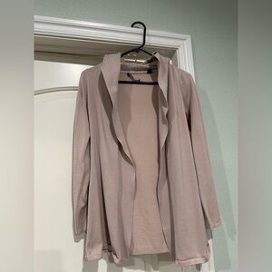 Cyrus Soft Pink Knitwear with Hood